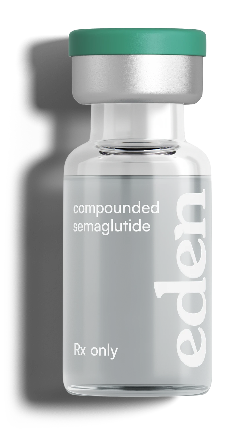 Large Compounded semaglutide vial